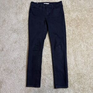 Levis Jeans Womens 29 Black 311 Shaping Skinny Premium Denim Pants Size 29 x 29